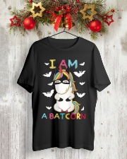 Unicorn Batcorn Classic T-Shirt lifestyle-holiday-crewneck-front-2