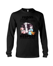 Vegan - Every mother deserves respect 2106P Long Sleeve Tee thumbnail