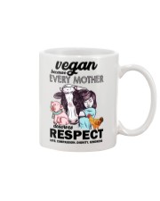 Vegan - Every mother deserves respect 2106P Mug front