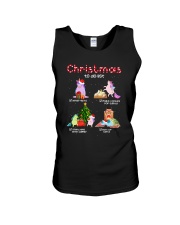 Unicorn Chrismas To Do List 2709 Unisex Tank thumbnail