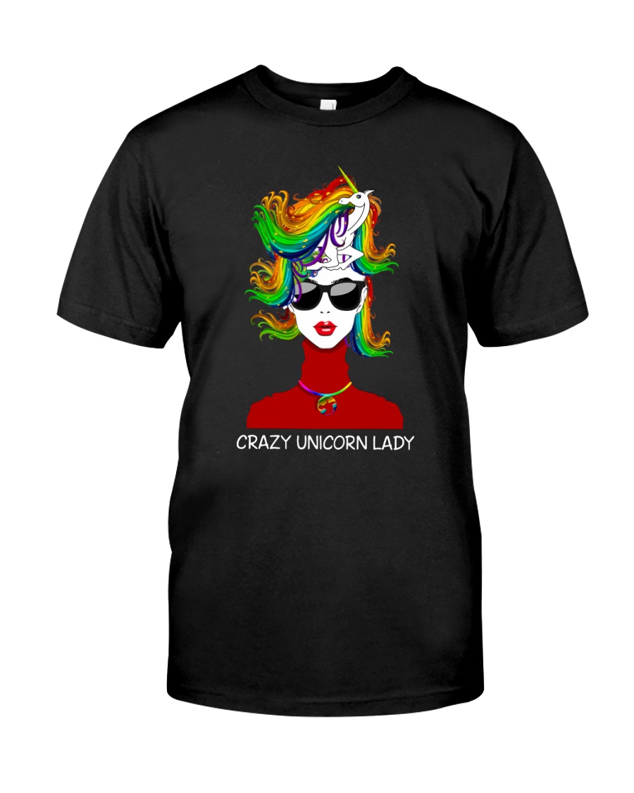 Unicorn lady Classic T-Shirt