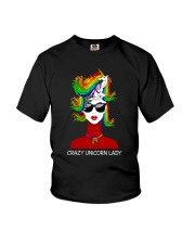 Unicorn lady Youth T-Shirt thumbnail