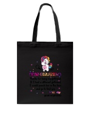 Unicorn Girlfriend Tote Bag thumbnail