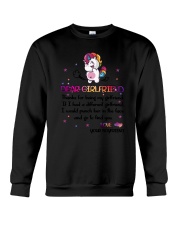 Unicorn Girlfriend Crewneck Sweatshirt thumbnail
