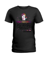 Unicorn Girlfriend Ladies T-Shirt thumbnail