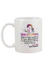 Unicorn Girlfriend Mug back