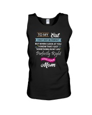 To my cat 1906L Unisex Tank thumbnail