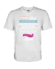 To my cat 1906L V-Neck T-Shirt thumbnail