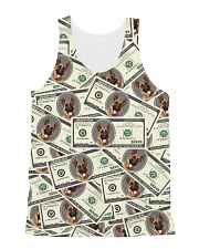German Shepherd Dollar 1406 All-over Unisex Tank front