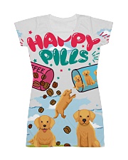 Golden Retriever Happy Pills All-over Dress thumbnail