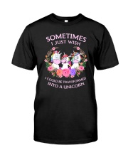 Unicorn transformed 111 Classic T-Shirt thumbnail