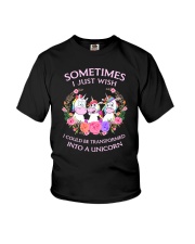 Unicorn transformed 111 Youth T-Shirt thumbnail