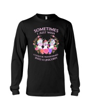 Unicorn transformed 111 Long Sleeve Tee thumbnail
