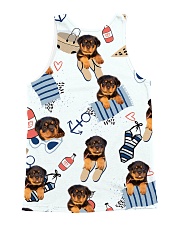 Rottweiler Summer Pattern 1406 All-over Unisex Tank back