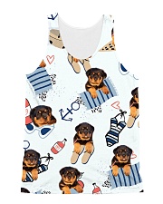 Rottweiler Summer Pattern 1406 All-over Unisex Tank front