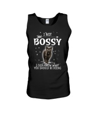 Black Cat Not Bossy 2106 Unisex Tank thumbnail