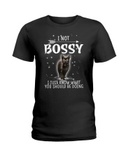 Black Cat Not Bossy 2106 Ladies T-Shirt thumbnail
