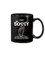 Black Cat Not Bossy 2106 Mug thumbnail