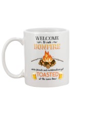 Camping Bonfire Beer Toasted 1406 Mug back