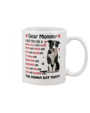Border Collie - Dear Mommy 1406D Mug front