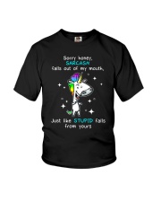 Unicorn sorry honey 1211 Youth T-Shirt thumbnail