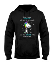 Unicorn sorry honey 1211 Hooded Sweatshirt front
