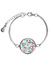 Bulldog Flower 1406 Metallic Circle Bracelet thumbnail