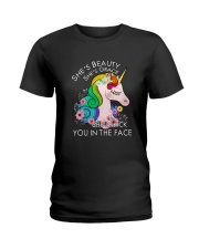 Unicorn beauty 2609 Ladies T-Shirt thumbnail