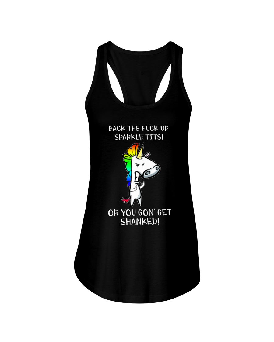 Unicorn Sparkle Ladies Flowy Tank