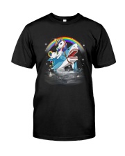 Unicorn Shark Classic T-Shirt front