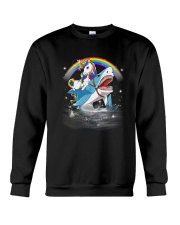 Unicorn Shark Crewneck Sweatshirt thumbnail