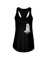 Samoyed - Leave paw prints on your heart 1906P Ladies Flowy Tank thumbnail