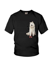 Samoyed - Leave paw prints on your heart 1906P Youth T-Shirt thumbnail