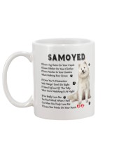 Samoyed - Leave paw prints on your heart 1906P Mug back