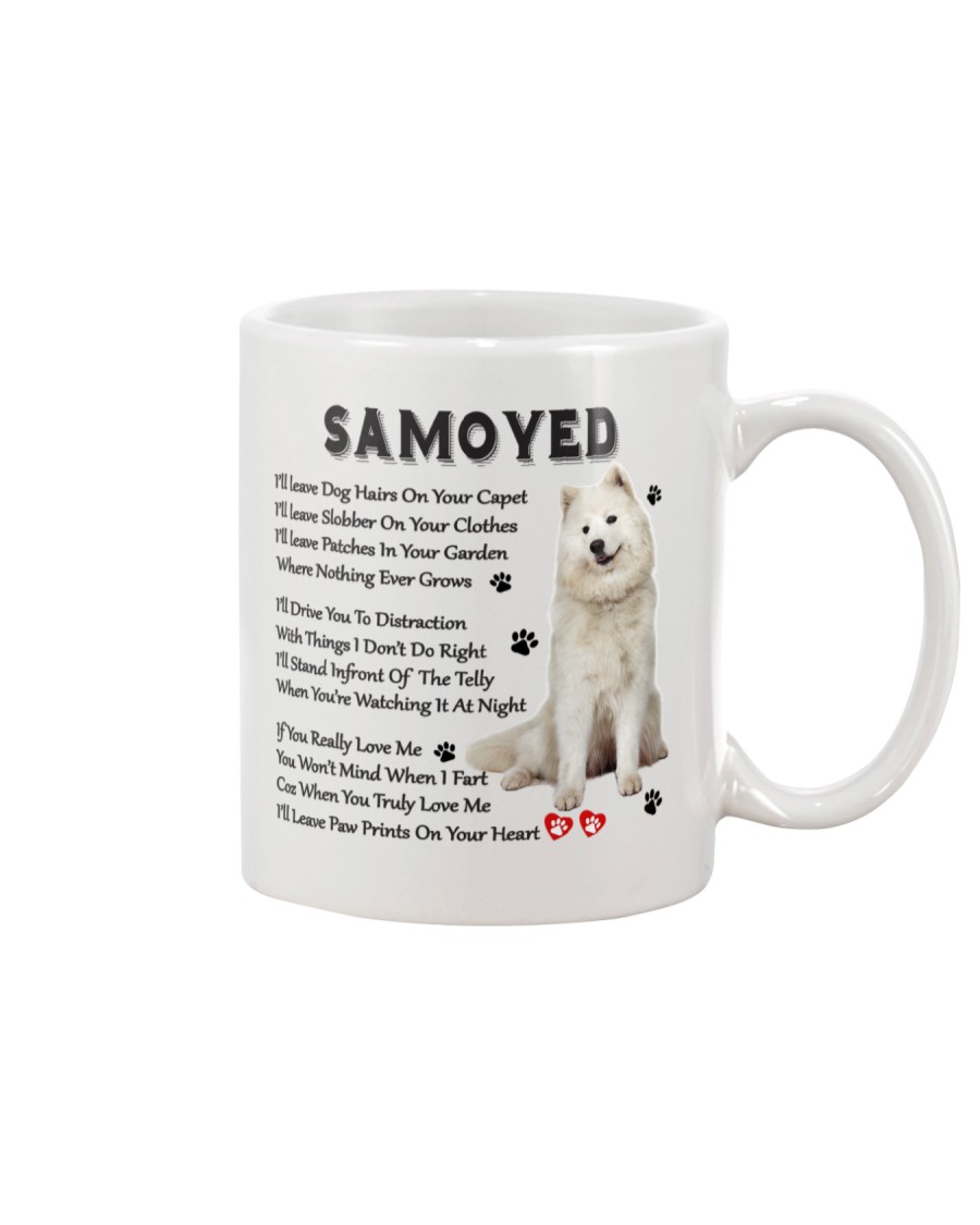 Samoyed - Leave paw prints on your heart 1906P Mug