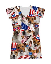 Jack Russell Terrier - Independence Day 506D All-over Dress thumbnail