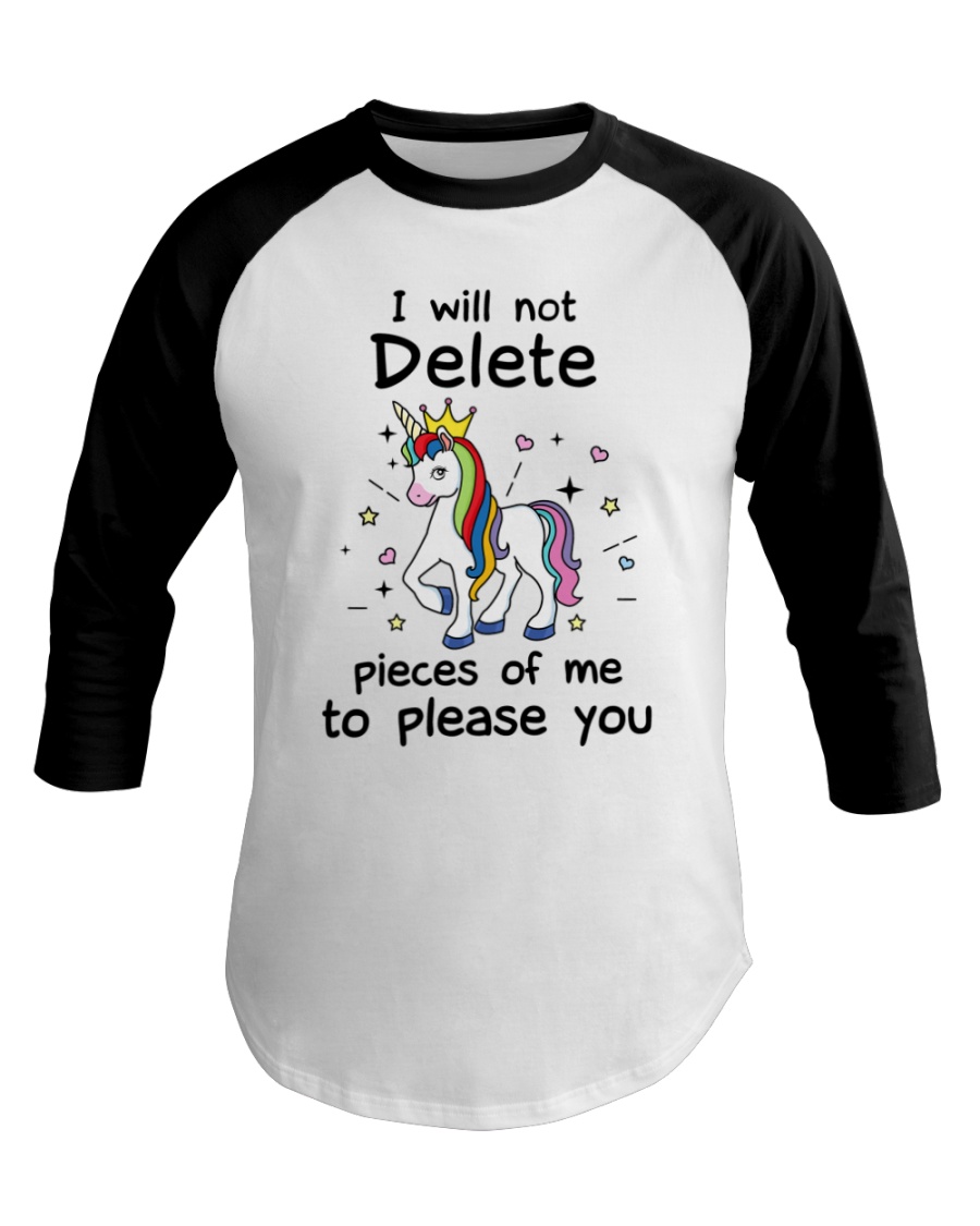 Unicorn piece of me 0112 Baseball Tee