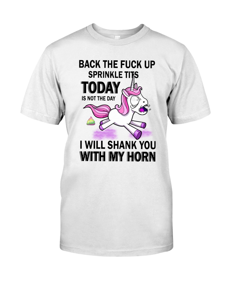 Unicorn I Will Shank You Classic T-Shirt
