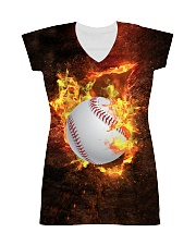 Baseball Fire 1606 All-over Dress thumbnail