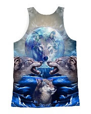 Wolf Great 1406 All-over Unisex Tank back