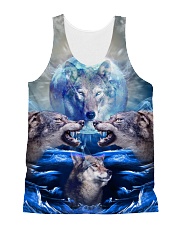 Wolf Great 1406 All-over Unisex Tank front