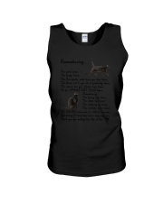 Black Cat Remembering Unisex Tank thumbnail