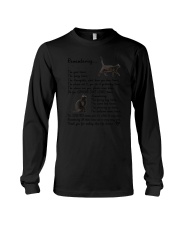 Black Cat Remembering Long Sleeve Tee thumbnail