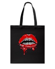 Skull lips 1906L Tote Bag thumbnail