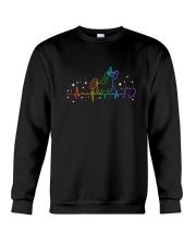 Unicorn heartbeat 1308 Crewneck Sweatshirt thumbnail