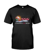 Unicorn Pink Christmas 1109 Classic T-Shirt thumbnail