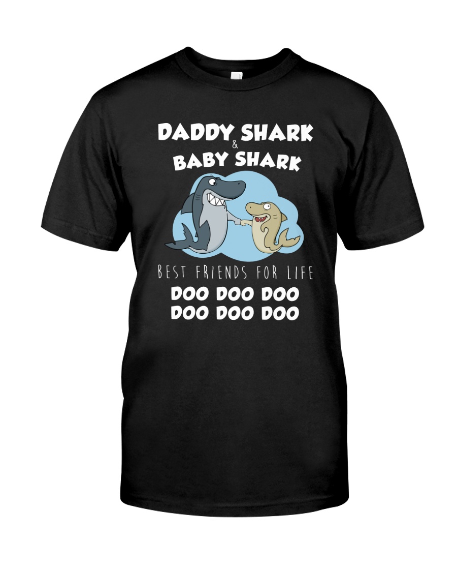 Daddy Shark And Baby Shark Classic T-Shirt