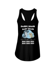 Daddy Shark And Baby Shark Ladies Flowy Tank thumbnail