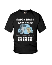 Daddy Shark And Baby Shark Youth T-Shirt thumbnail