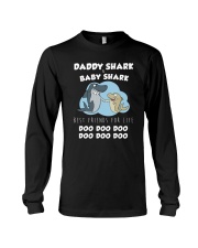 Daddy Shark And Baby Shark Long Sleeve Tee thumbnail